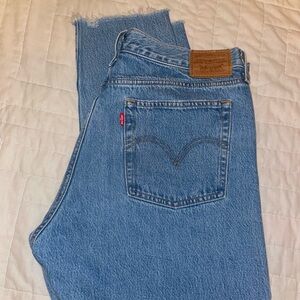 Levi's Light Wash “Wedgie” Jeans